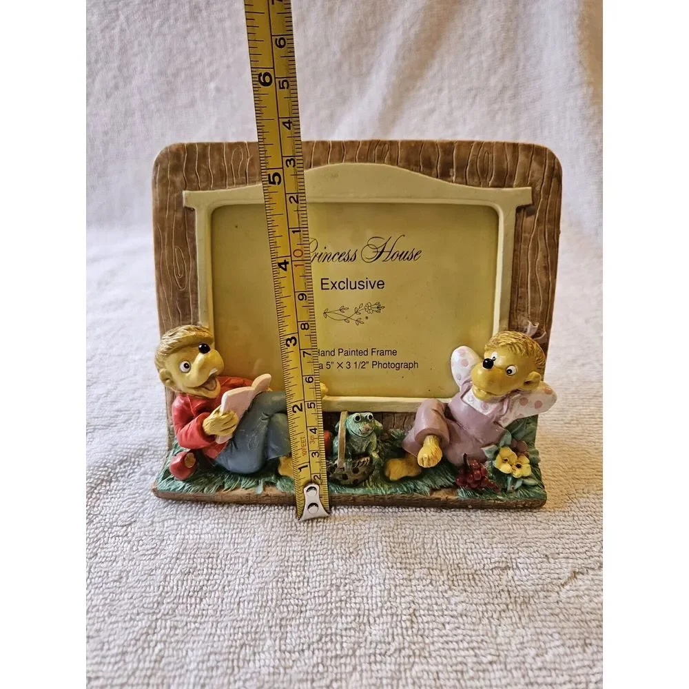 Vintage 1991 Princess House Berenstain Bear Frame..New‎ NO Box 5x3.5 Inch Photo